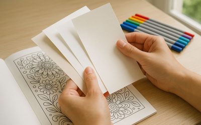 Cómo elegir el papel adecuado para tus proyectos de colorear