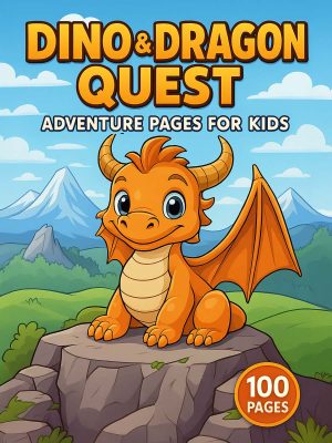 Dino & Búsqueda del Dragón: 100 Páginas de Aventuras para Niños