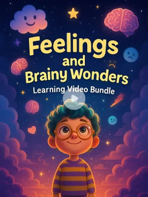 Pack de Videos de Aprendizaje Sentimientos y Maravillas Cerebrales