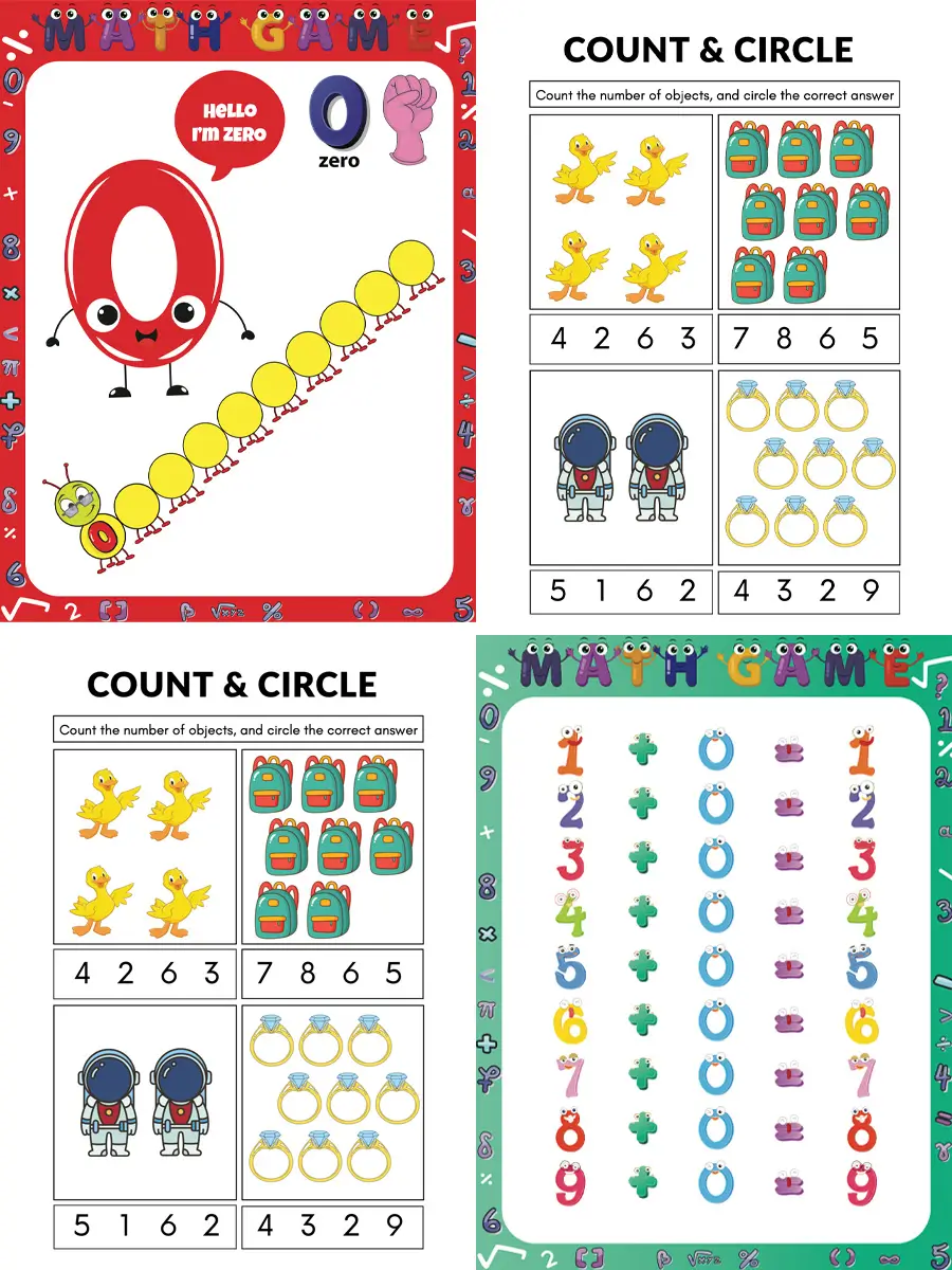 Pack de Juegos de Números para Preescolar: 1170 Páginas de Matemáticas Divertidas para Niños - Imagen 2