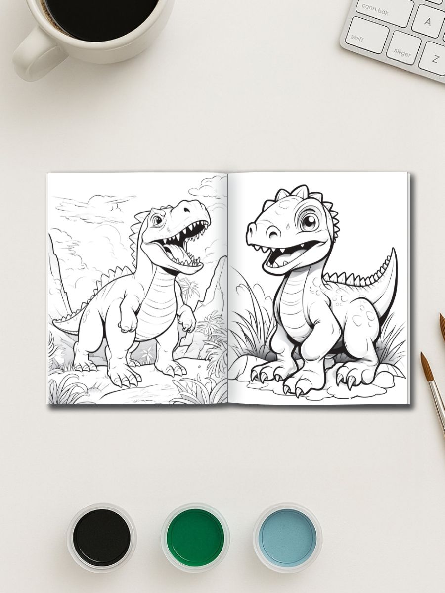 Dino & Búsqueda del Dragón: 100 Páginas de Aventuras para Niños - Imagen 2