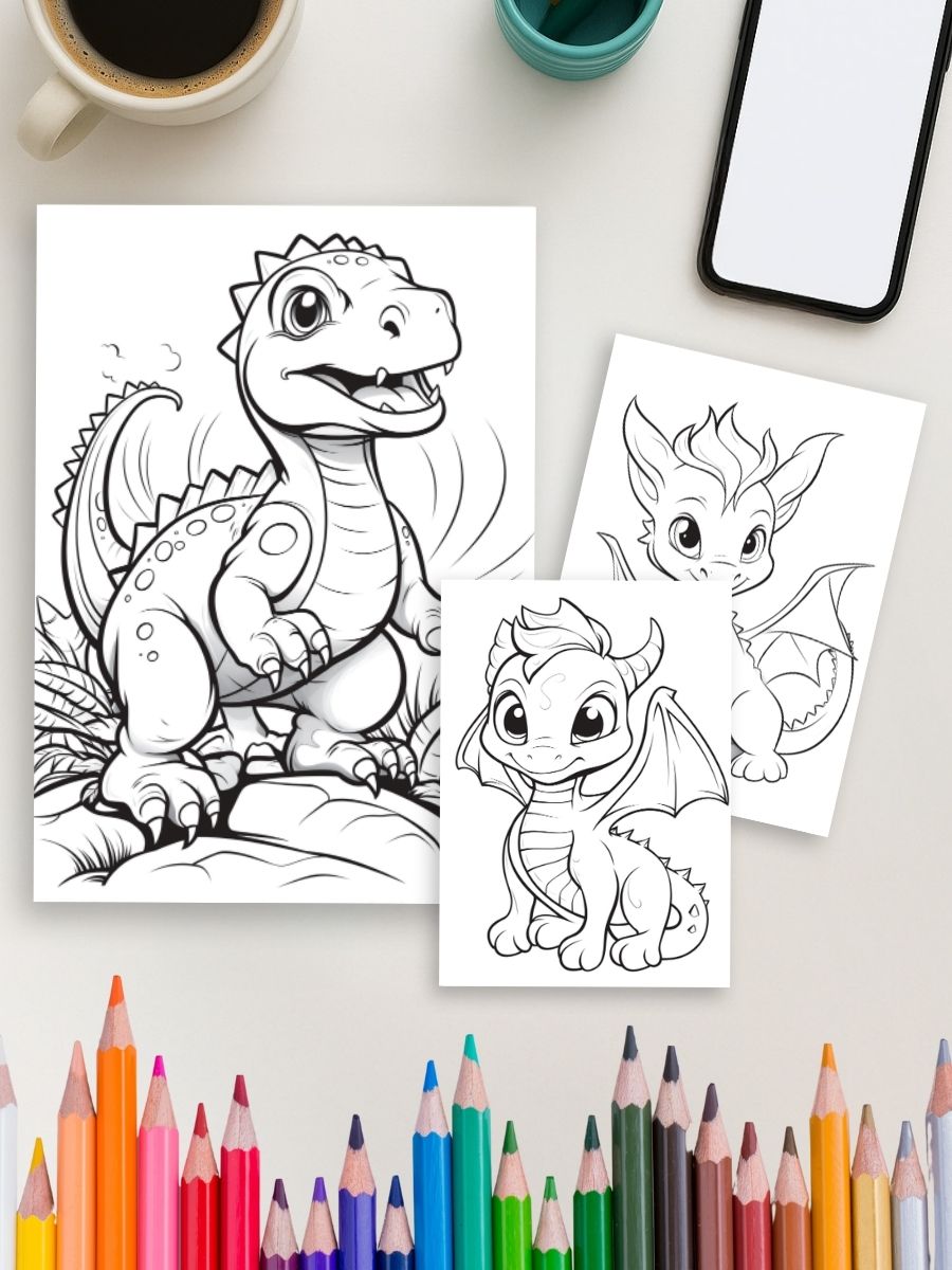 Dino & Búsqueda del Dragón: 100 Páginas de Aventuras para Niños - Imagen 3