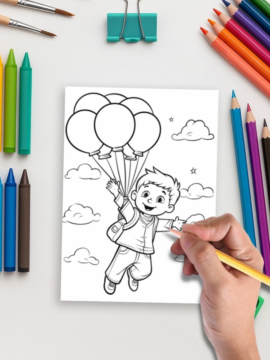 Aventuras de Color y Risas: 100 Páginas para Colorear para Niños - Imagen 4