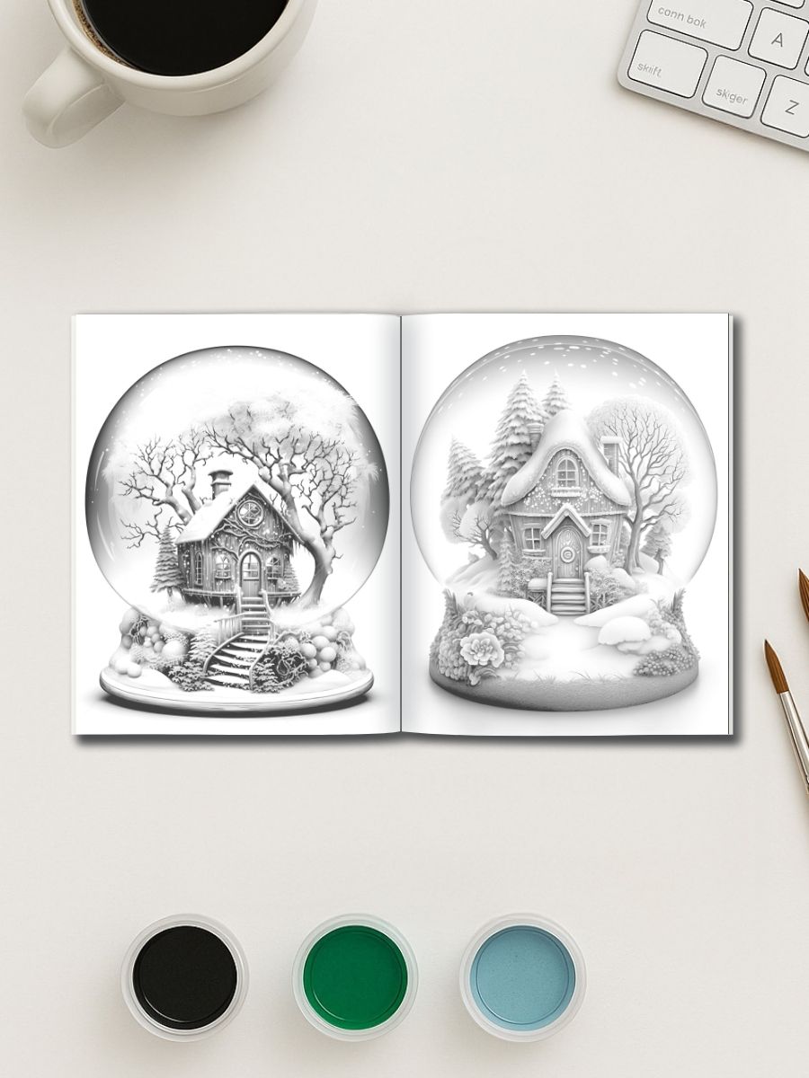 Mundos de Cristal – 100 Escenas de Fantasía en Bolas de Cristal - Imagen 2